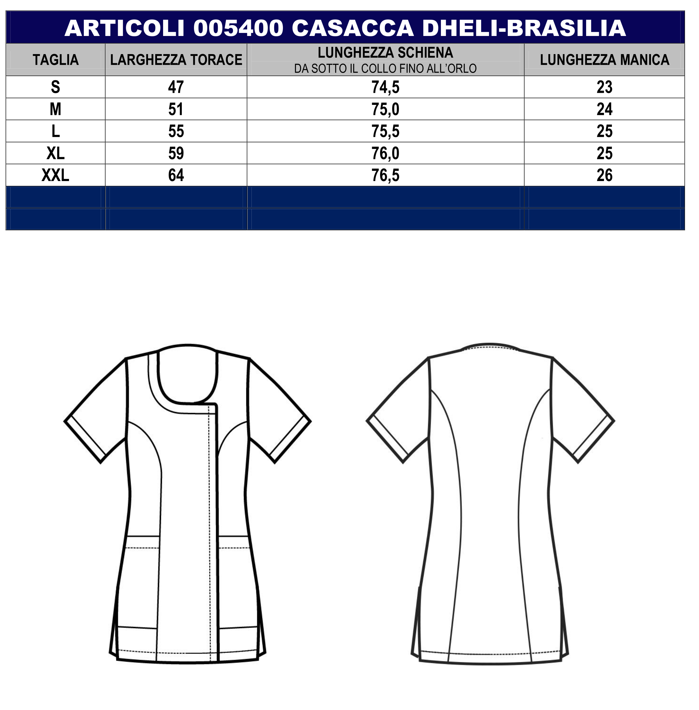 005400 CASACCA DEHLI-BRASILIA