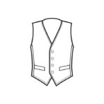 033001-bozzetto-gilet-unisex-con-gemello-isacco